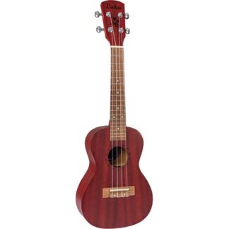 Laka VUC5RD Concert Ukulele with Bag - Red