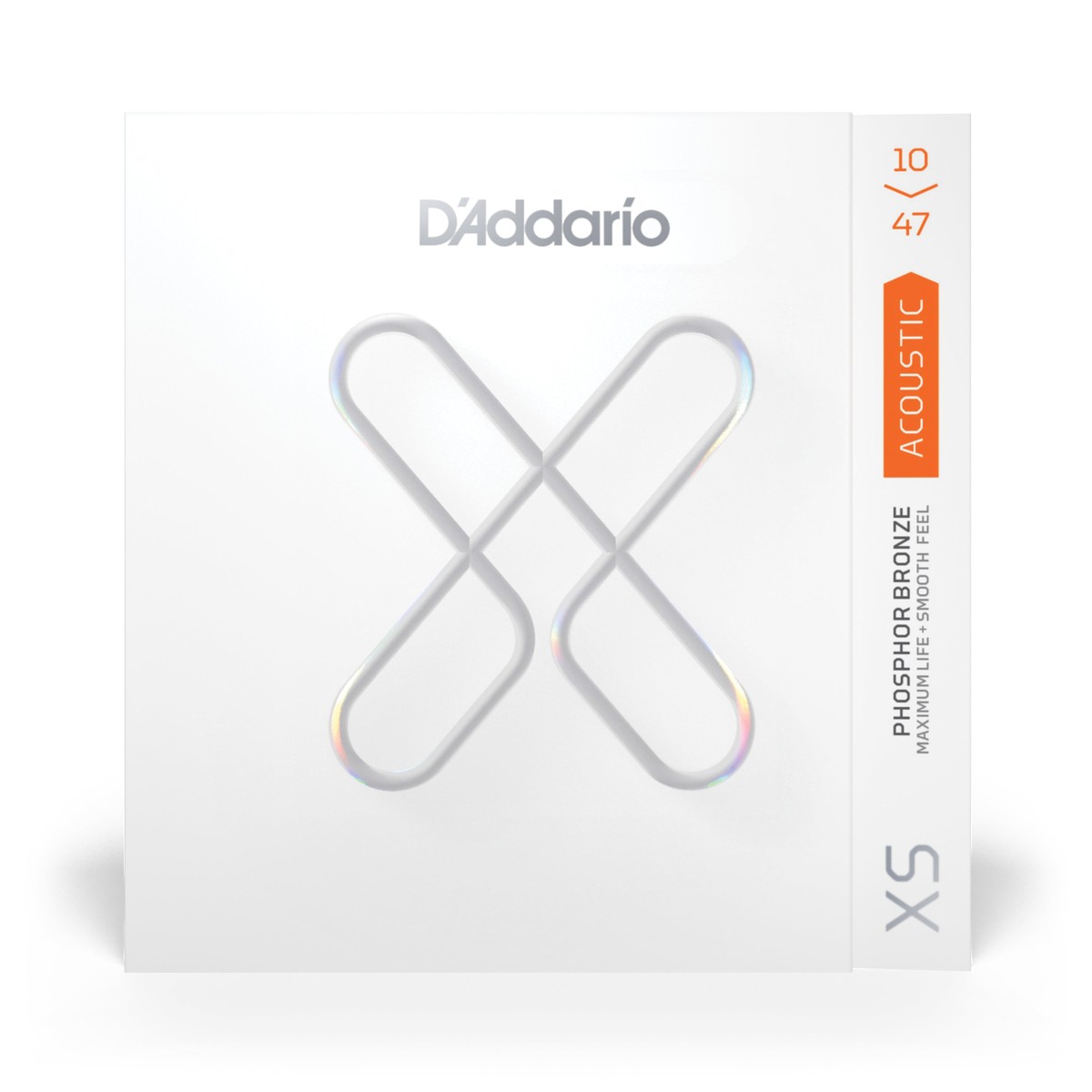 D'Addario XSAPB1047 XS PB Acoustic Strings 10-47