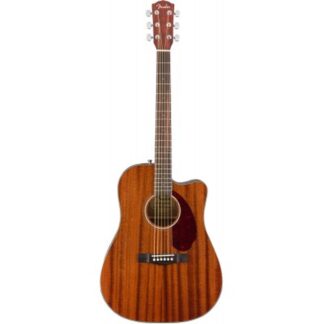 Fender CD-140SCE All-Mahogany Dreadnought Cutaway Electro Acoustic with Case