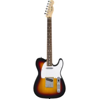 Fender Standard Telecaster Laurel White Pickguard 3 Tone Sunburst