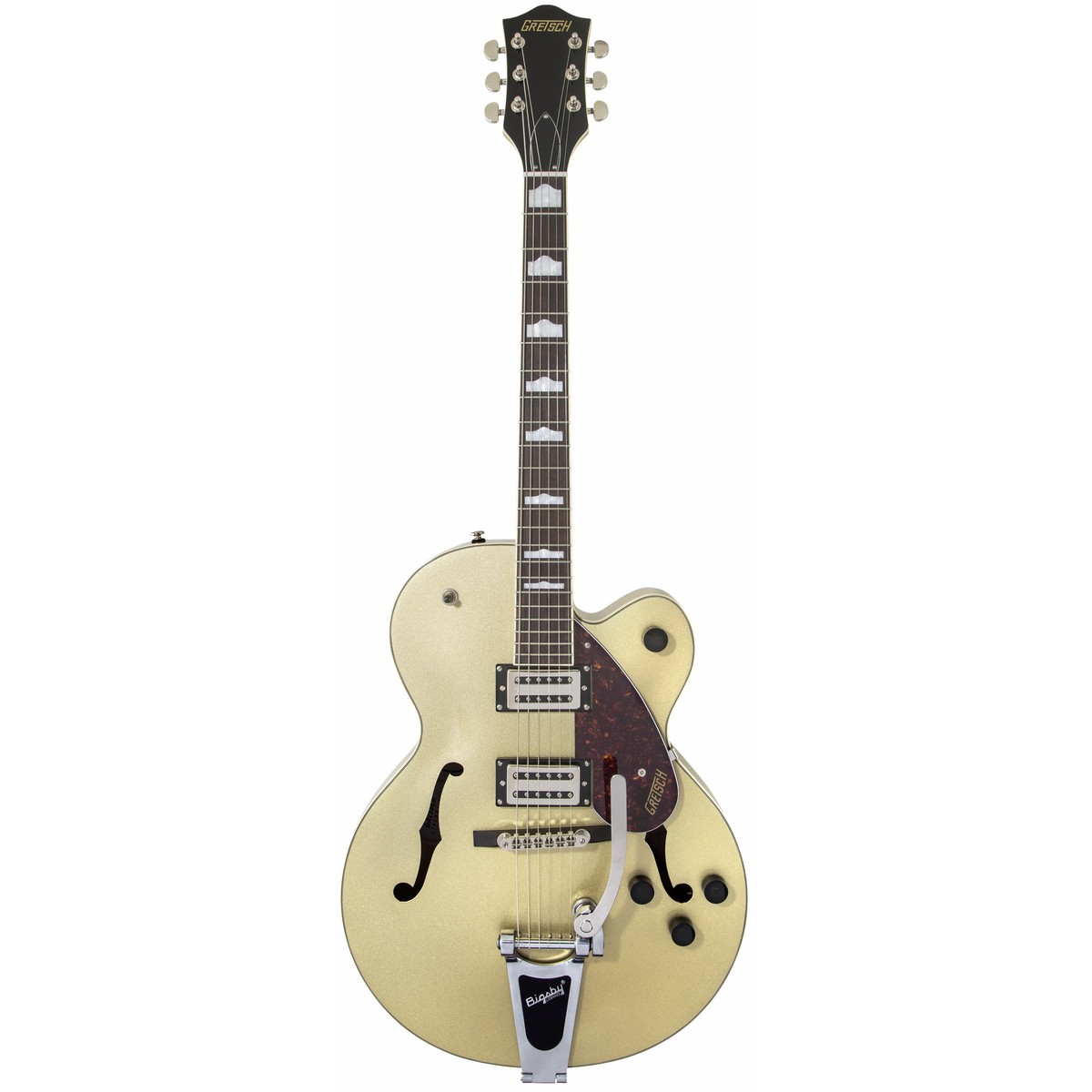 Gretsch G2420T Limited Streamliner Hollow Gold Trem Vintage White