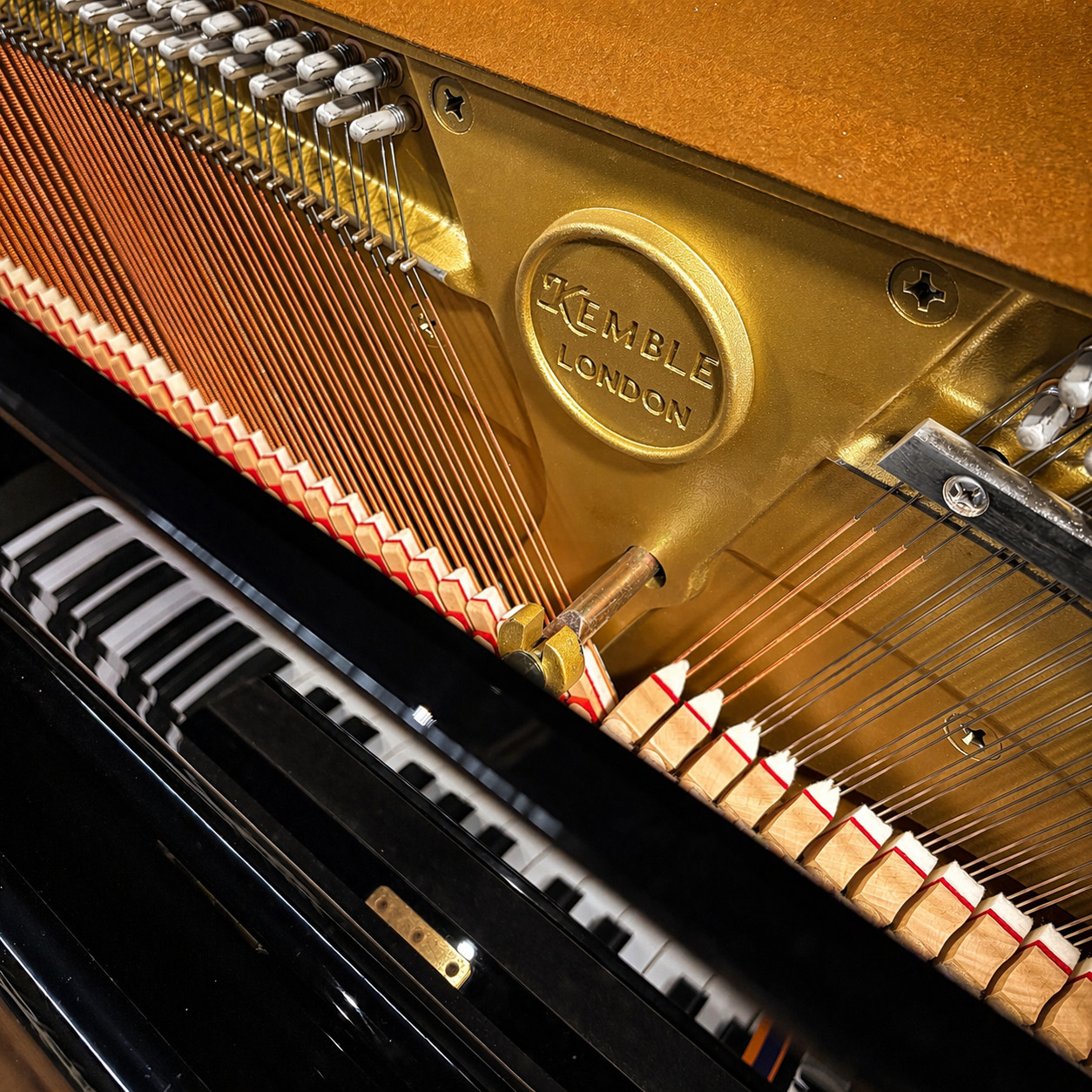 Acoustic piano available on the Hickies rent to buy scheme