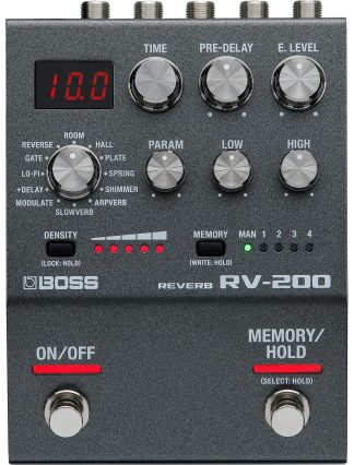 Boss RV-200 Premium Reverb Pedal