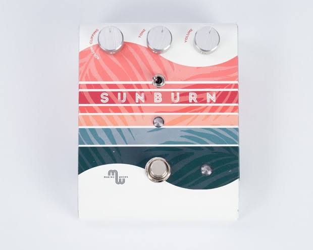 Making Waves Sunburn Overdrive Pedal
